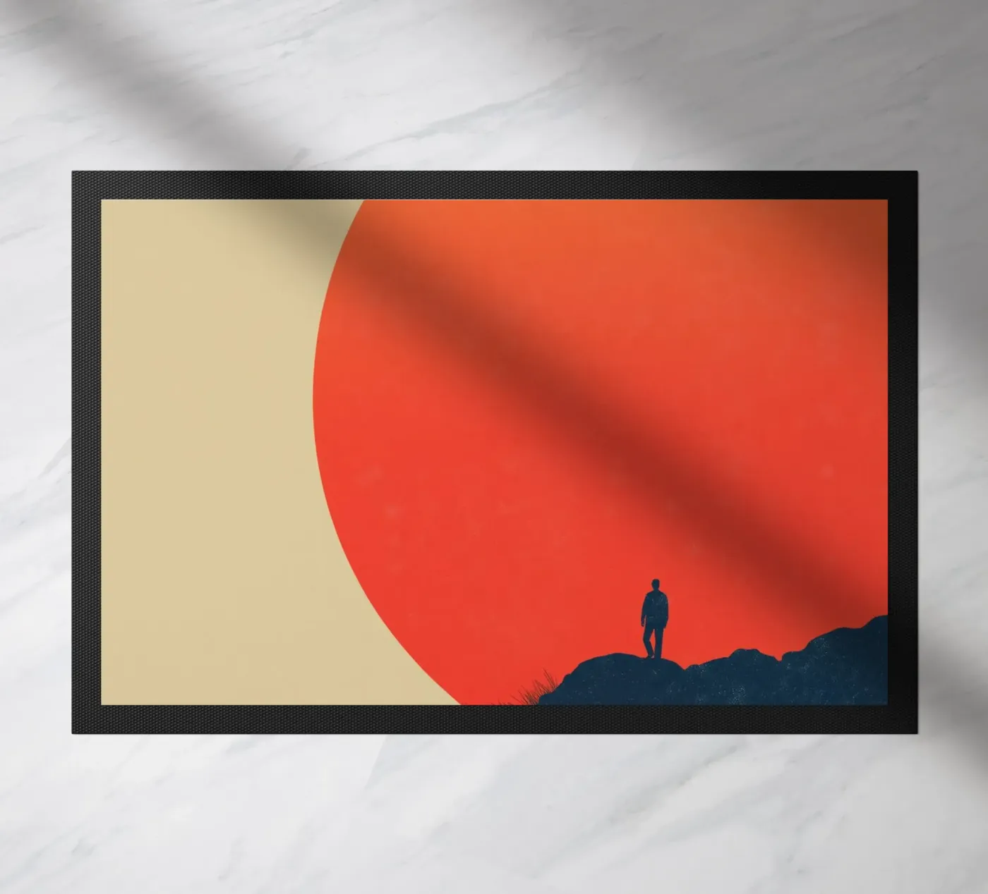 Zonsondergang deurmat van Pictura