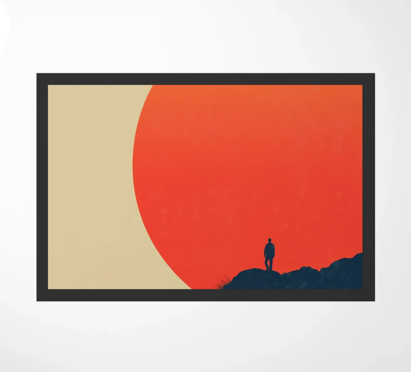 Zonsondergang deurmat van Pictura