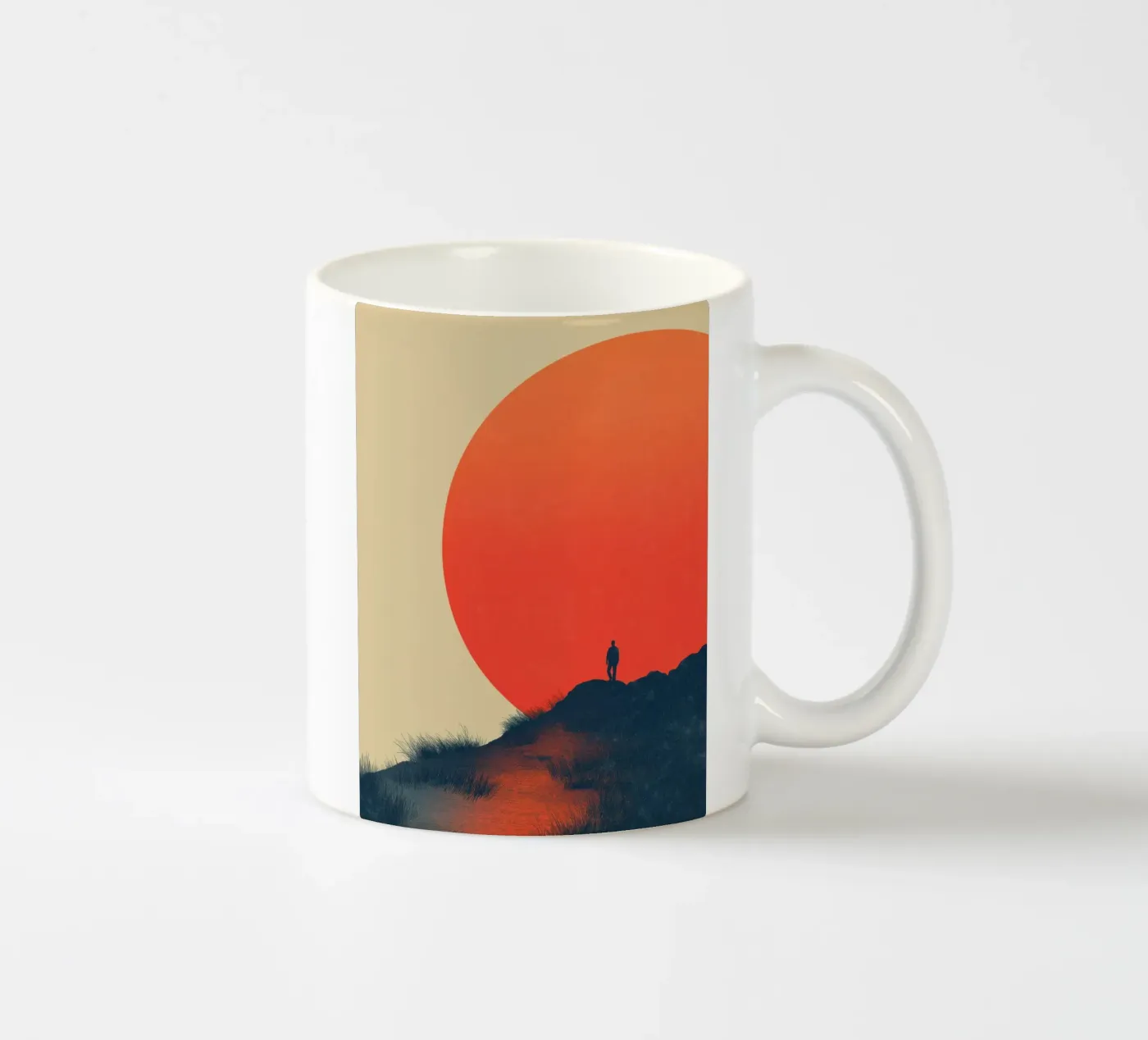 Sunset tazza in ceramica da Pictura