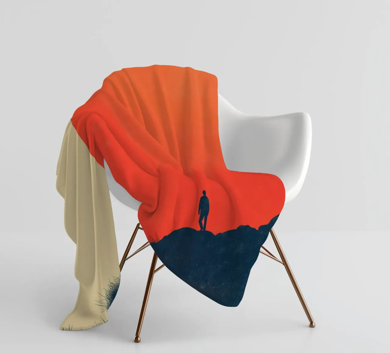 Sunset coperta in pile da Pictura