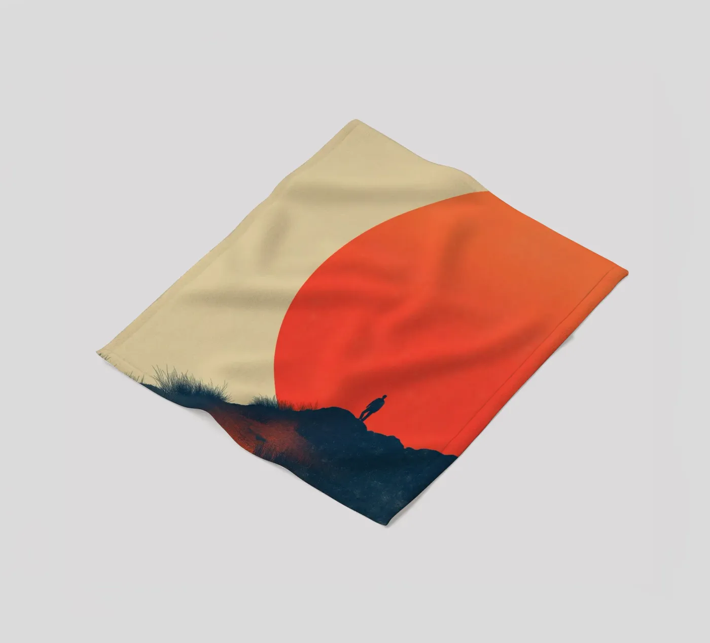 Sunset coperta in pile da Pictura
