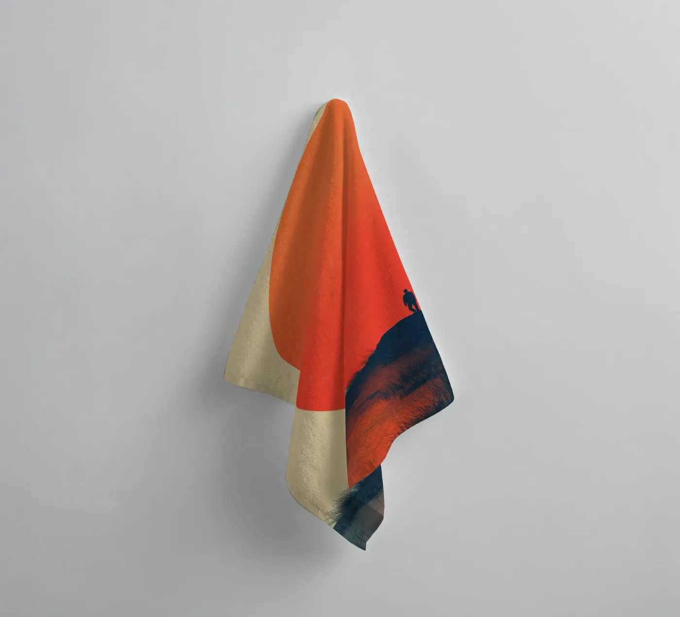 Zonsondergang badhanddoek van Pictura