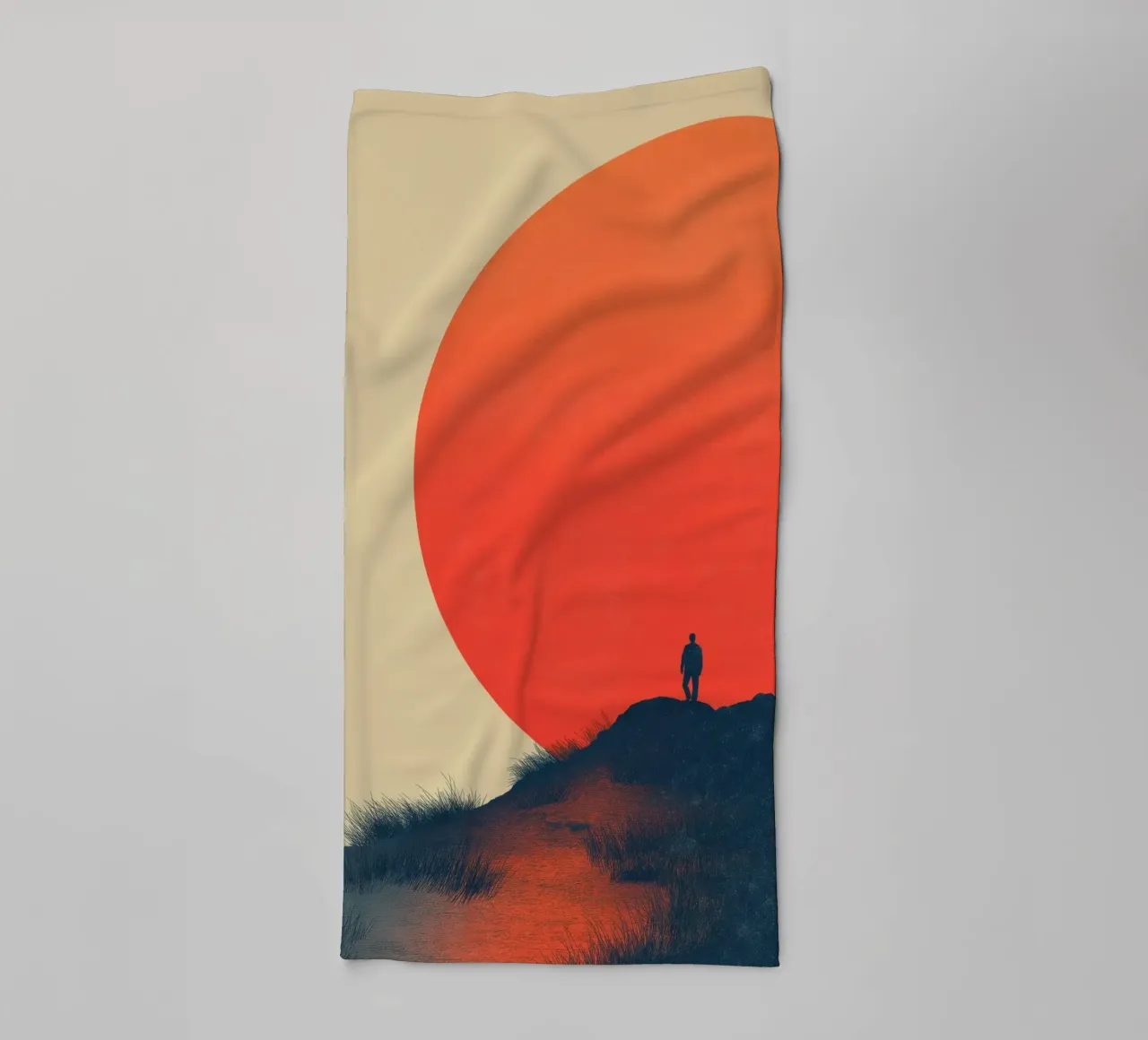 Sunset towel by Pictura