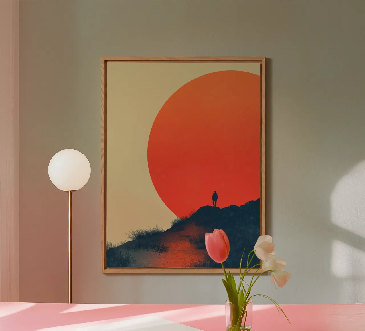 Sunset pannello forex da Pictura