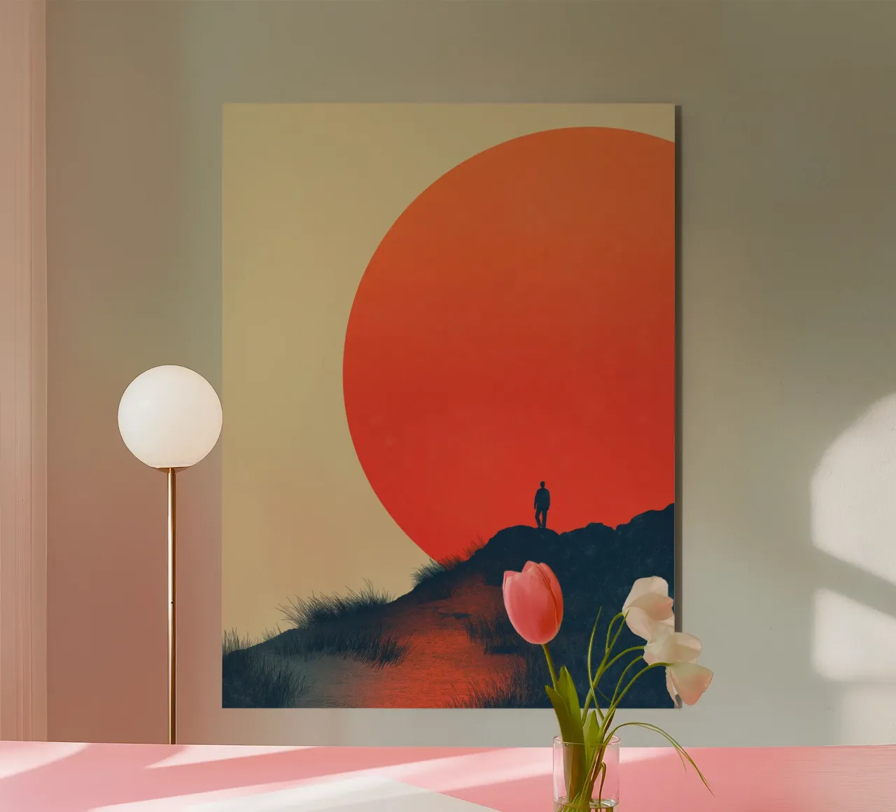 Sunset pannello forex da Pictura