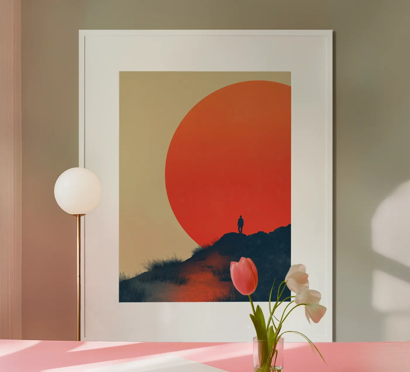 Sunset poster by Pictura