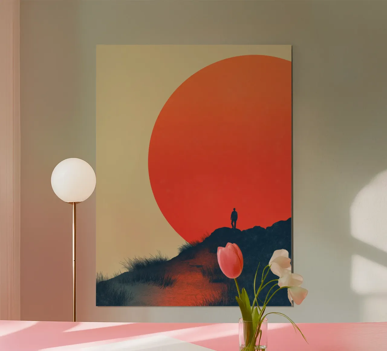 Sunset poster by Pictura
