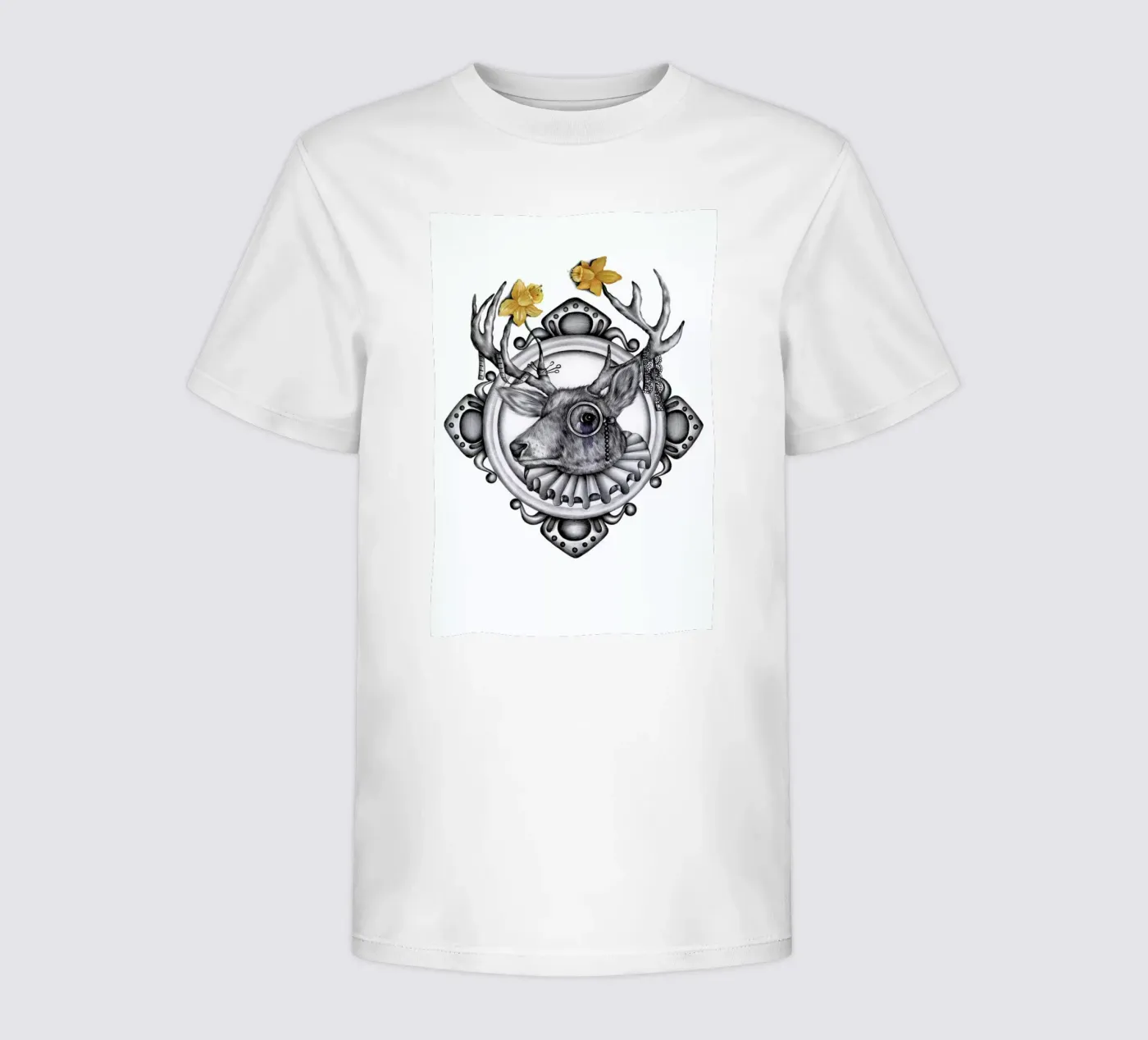 Deer t-shirt bambini da Maria Vdovichenko