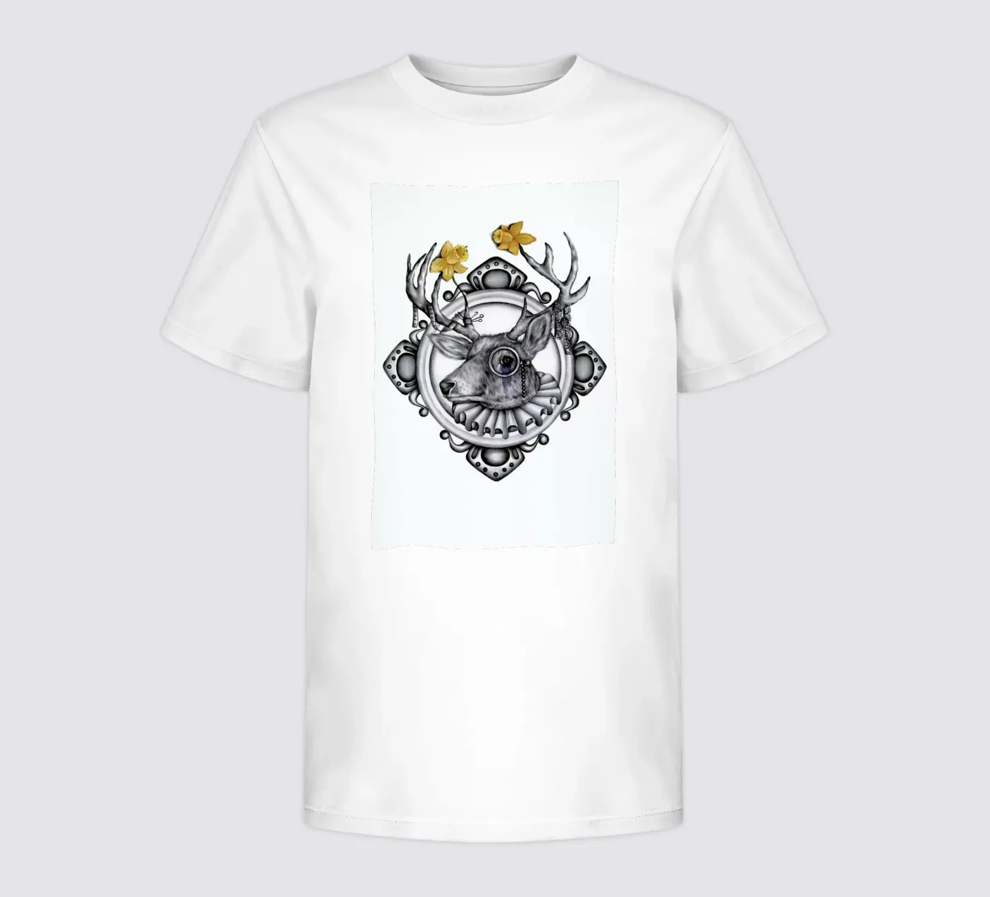 Deer t-shirt bambini da Maria Vdovichenko