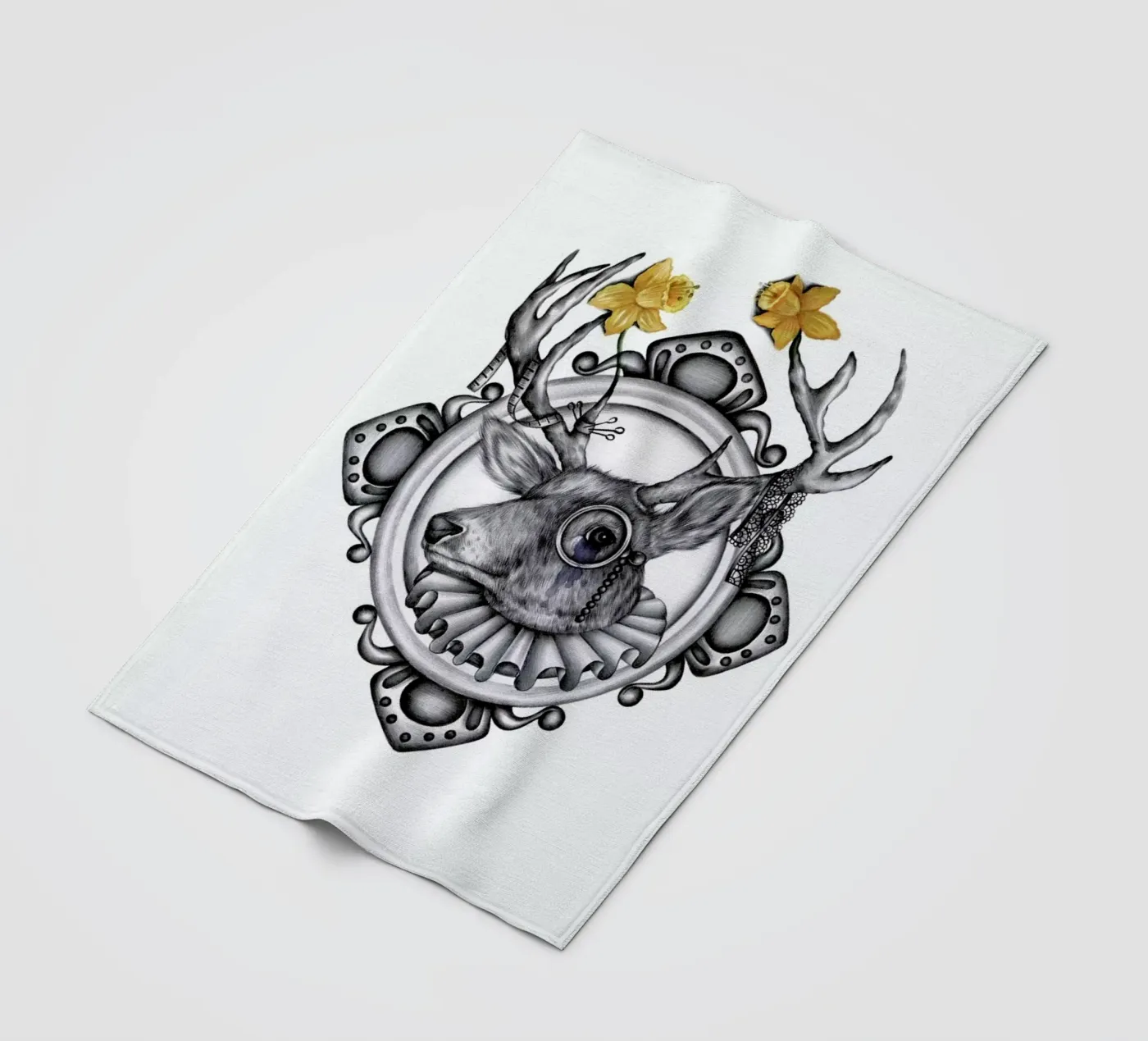 Deer coperta in pile da Maria Vdovichenko