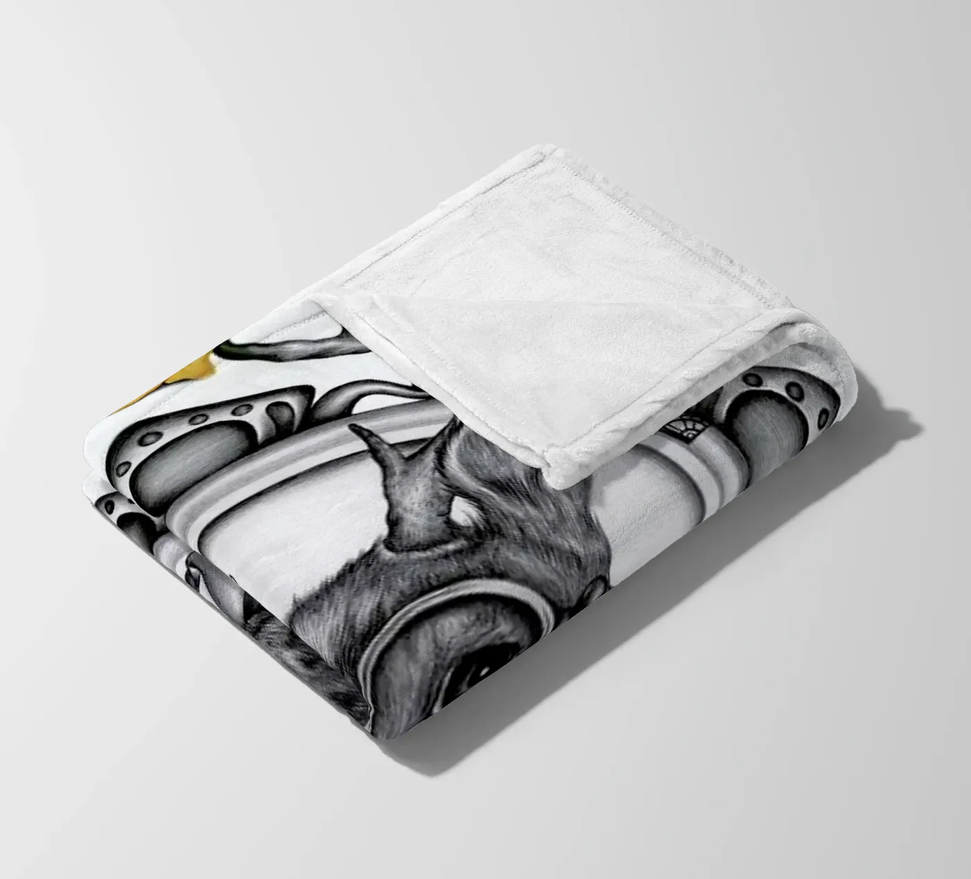 Deer Fleecedecke von Maria Vdovichenko