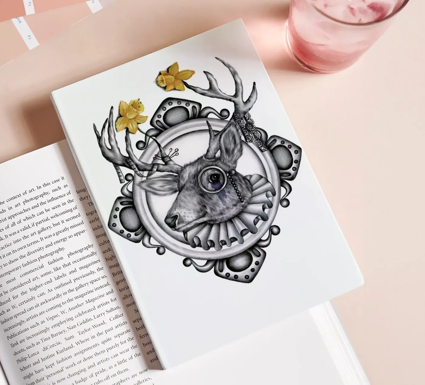 Deer notebook by Maria Vdovichenko