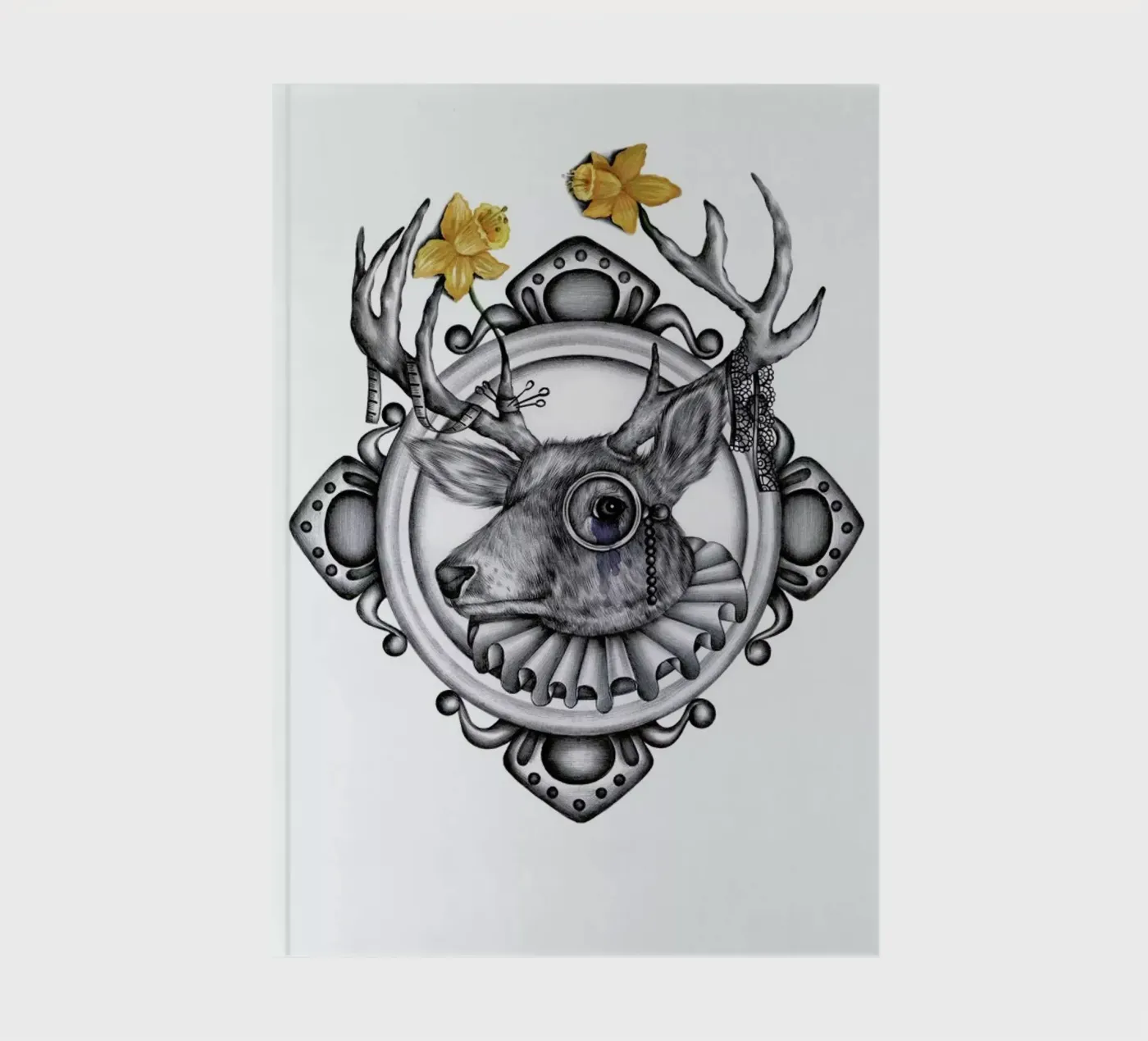 Deer notebook by Maria Vdovichenko