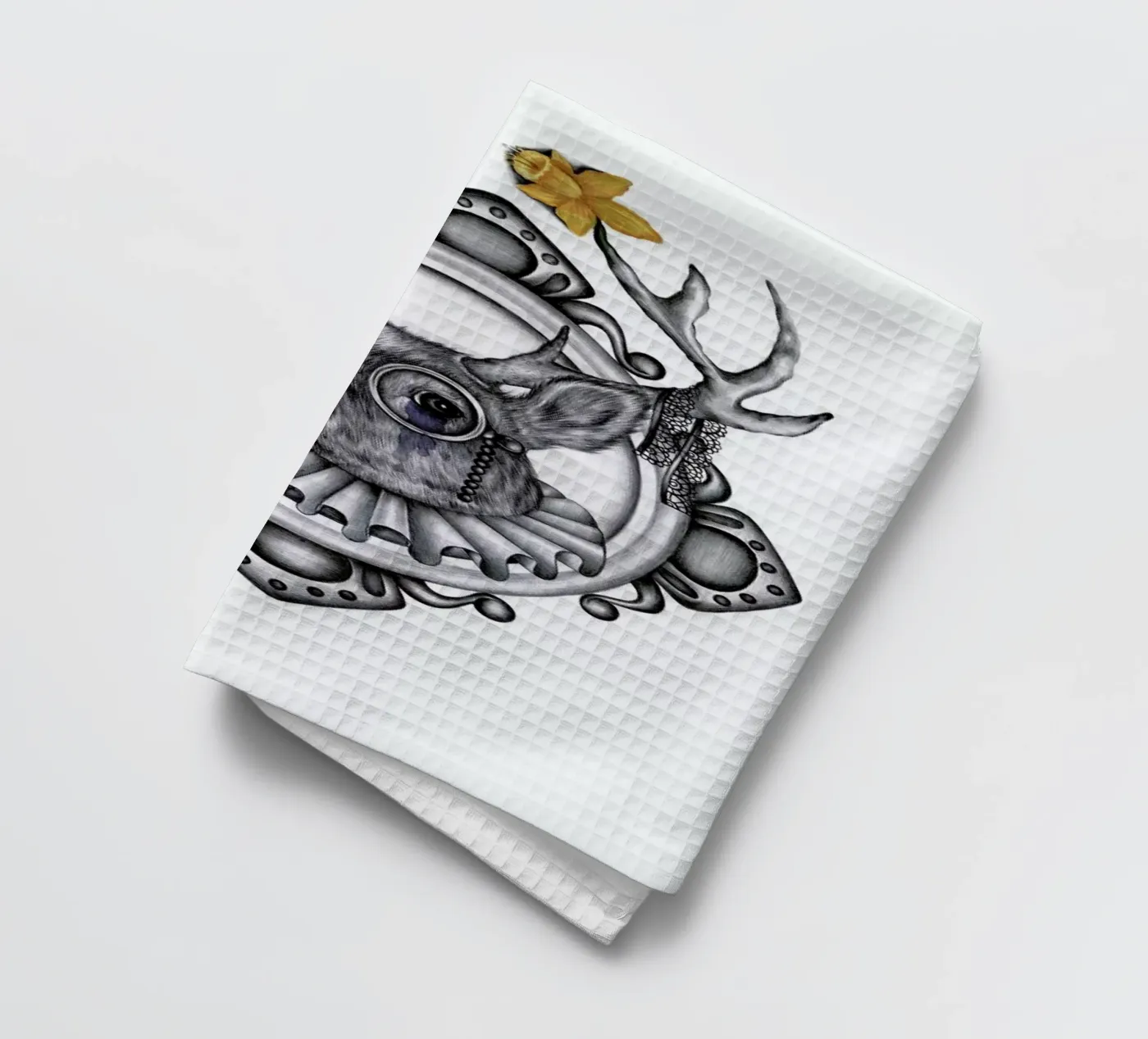 Deer torchon de Maria Vdovichenko