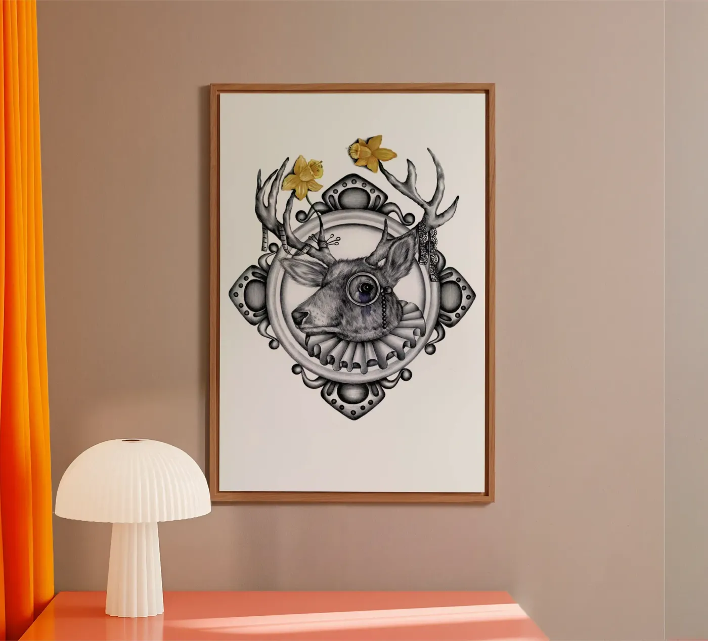 Deer forex plate by Maria Vdovichenko