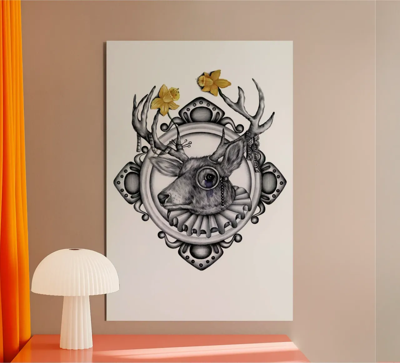 Deer forex plate by Maria Vdovichenko