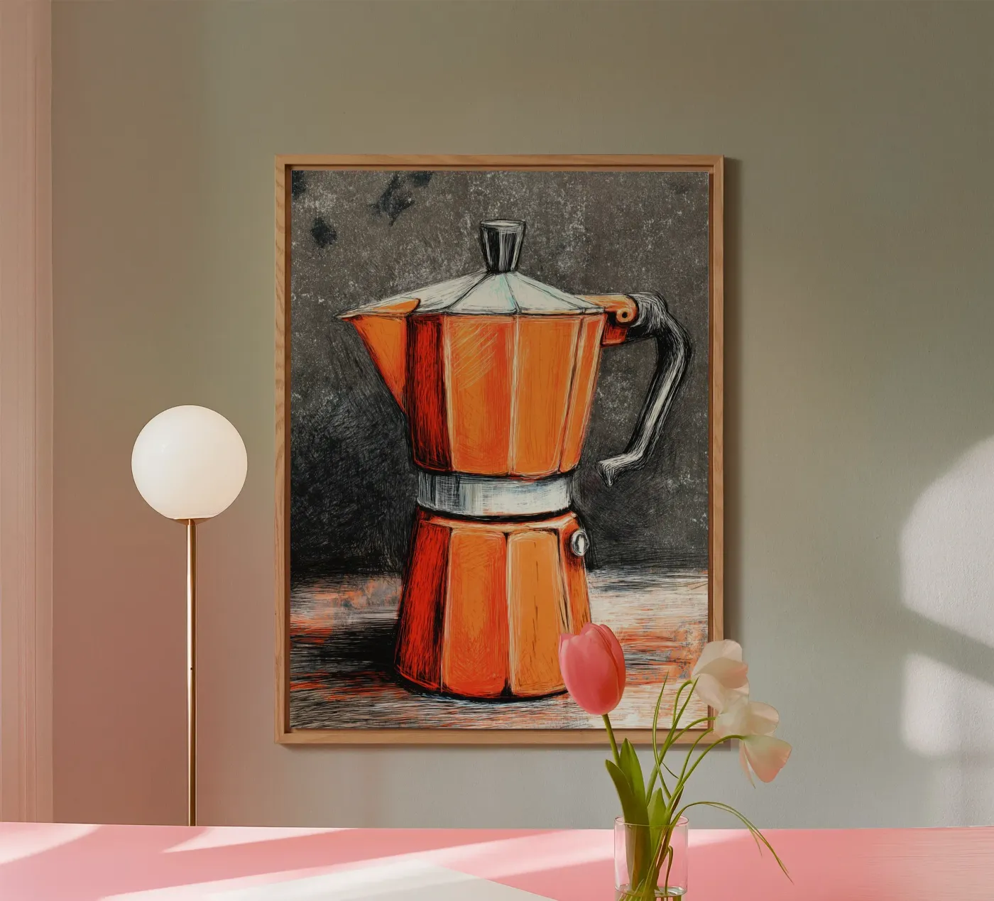 Percolator poster alluminio dibond da Pictura