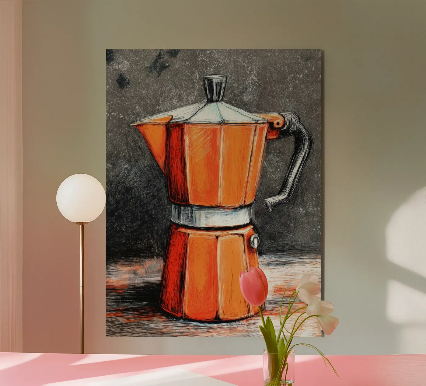 Percolator poster alluminio dibond da Pictura