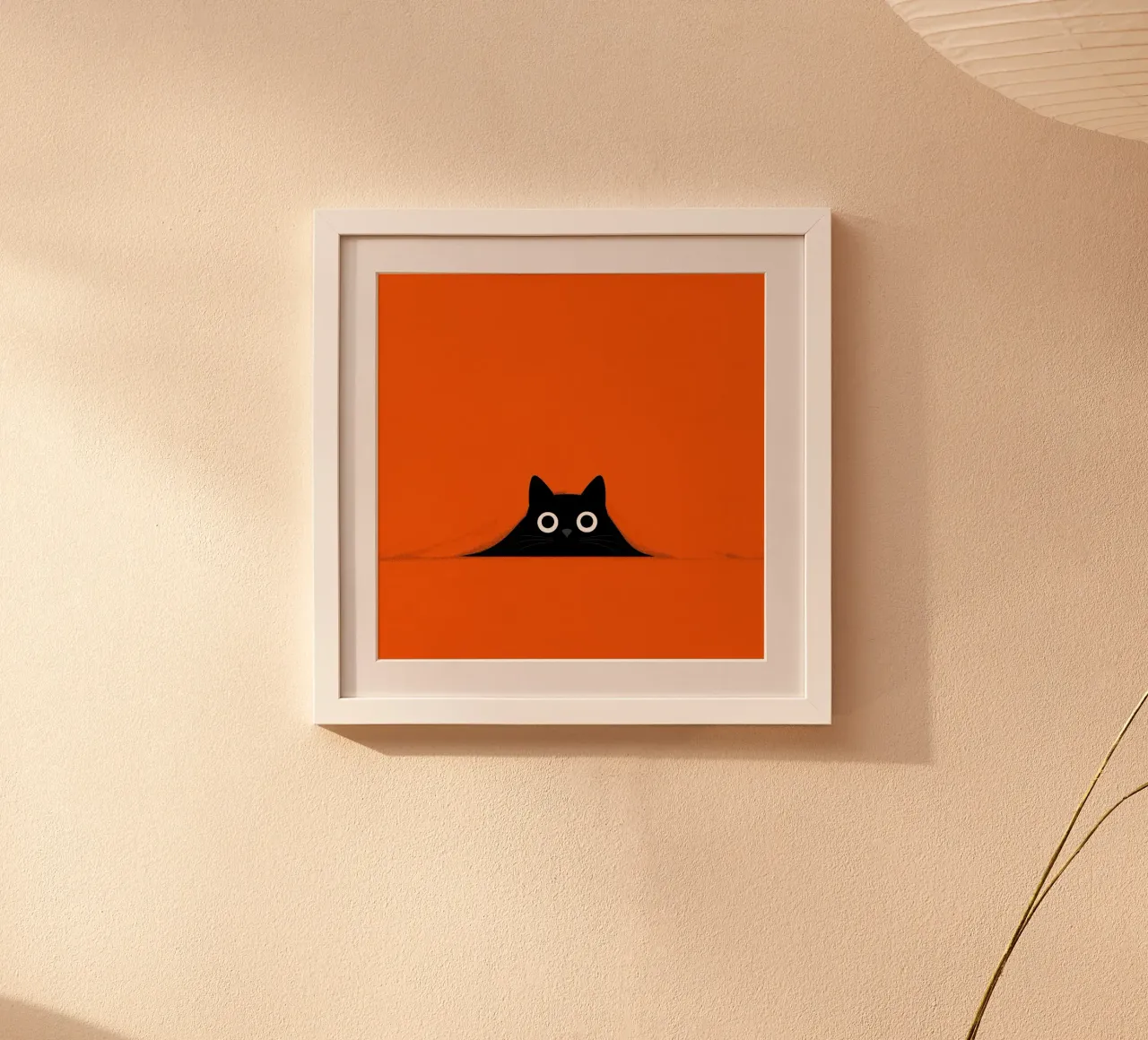 Peekaboo cat hahnemühle by Pictura