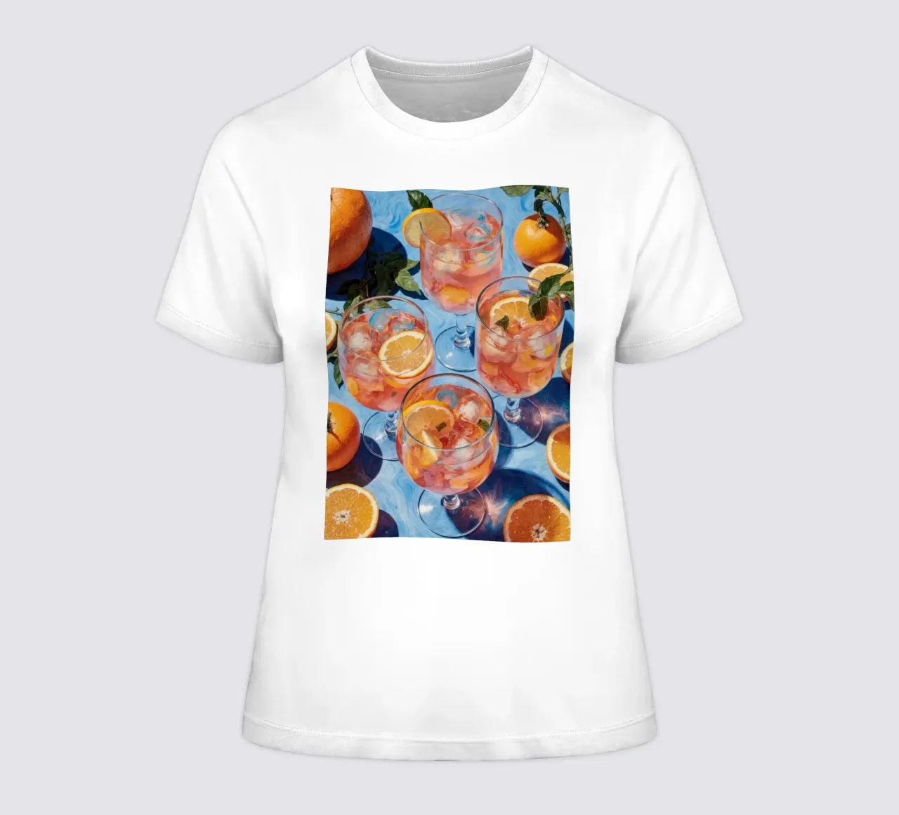 Sip Aperol Spritz t-shirt da donna da Attaboy Dsgn