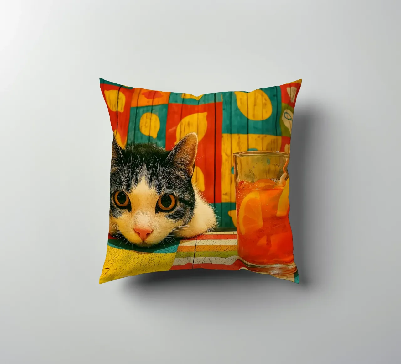 Gatto in cucina cuscino da Pictura