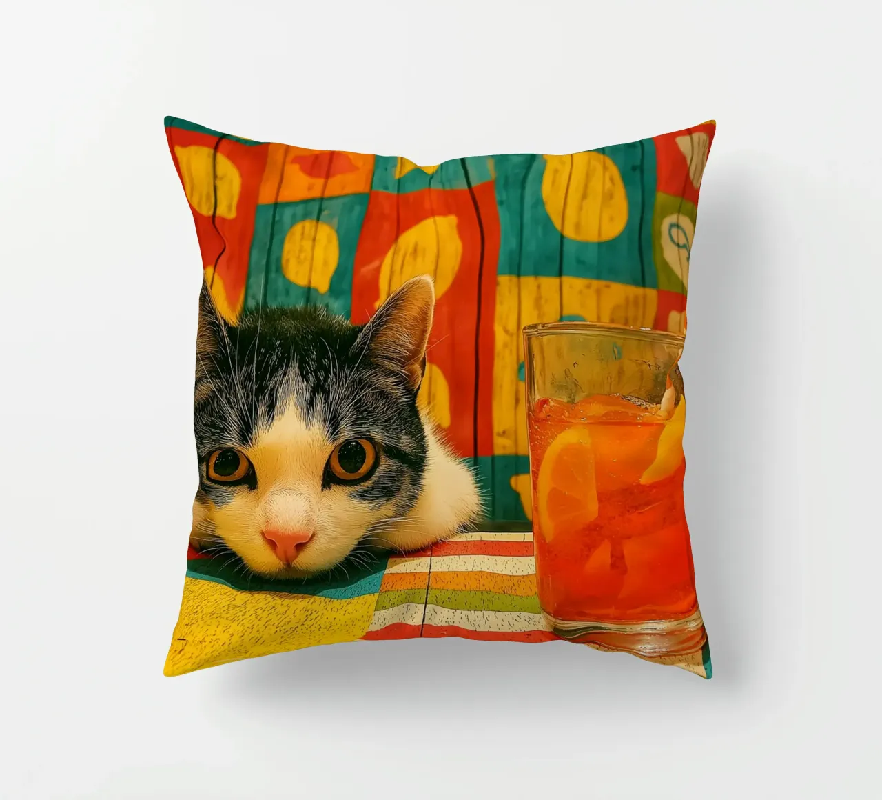 Gatto in cucina cuscino da Pictura
