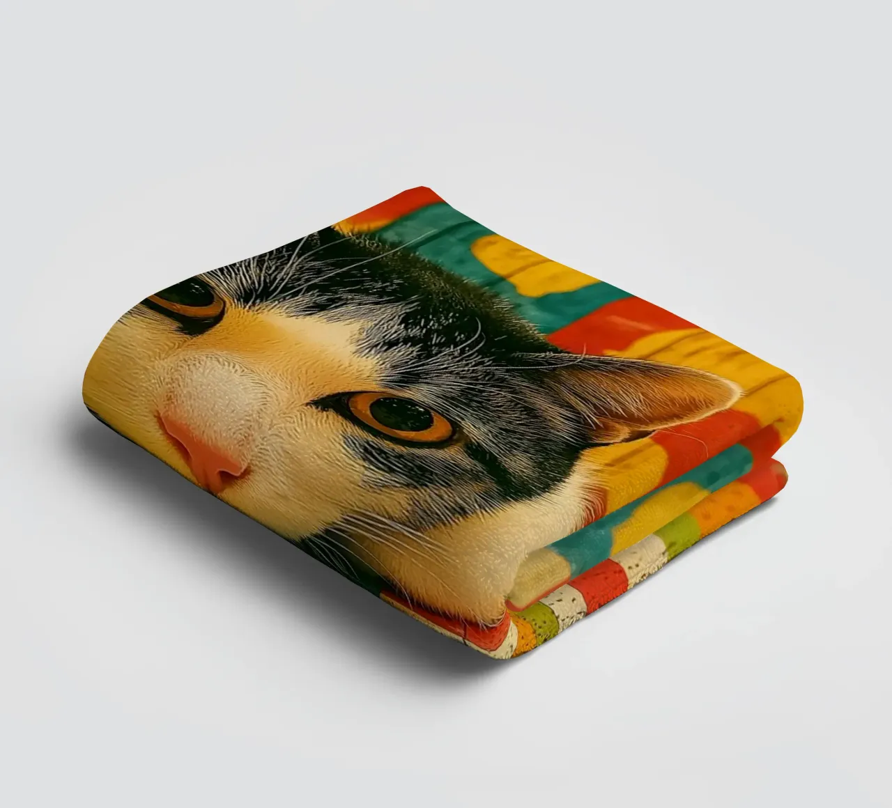 Gatto in cucina asciugamano da bagno da Pictura