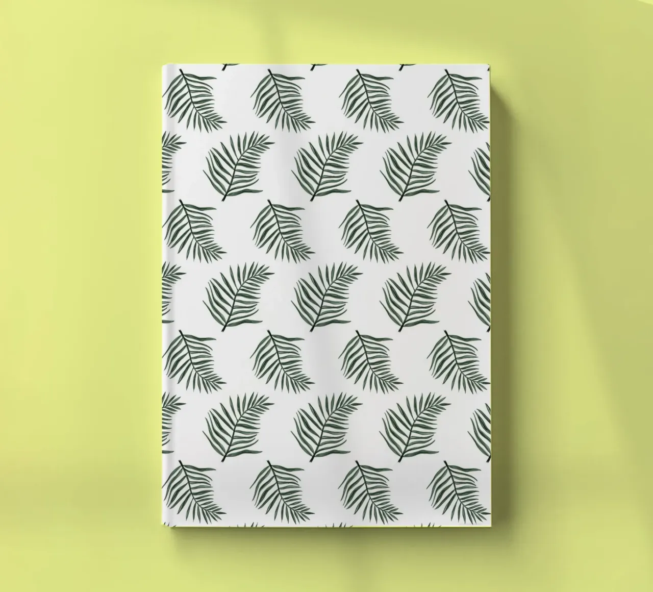 Palm leaves 02 notebook by Marosie