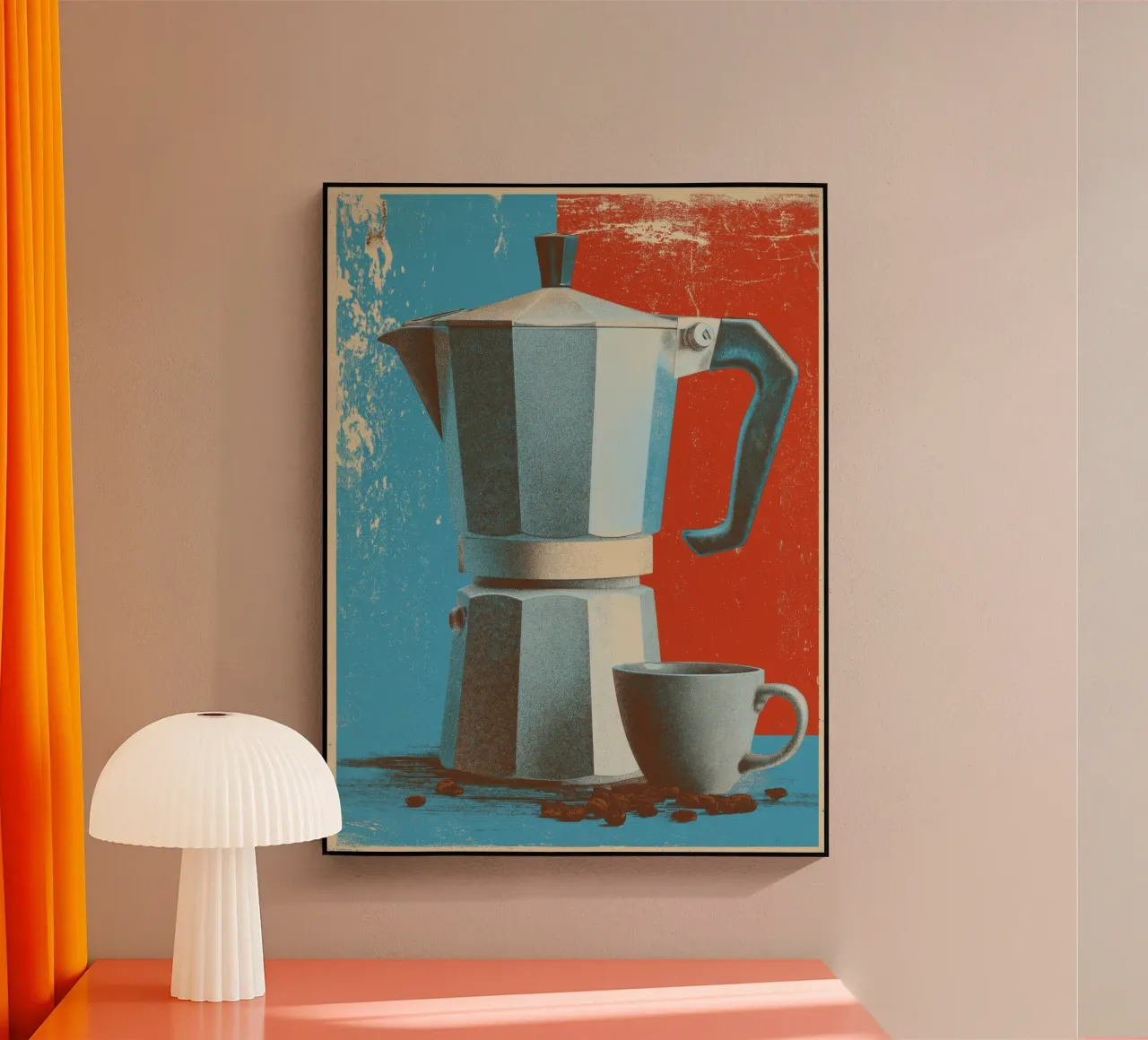 Percolator poster plexiglass da Pictura