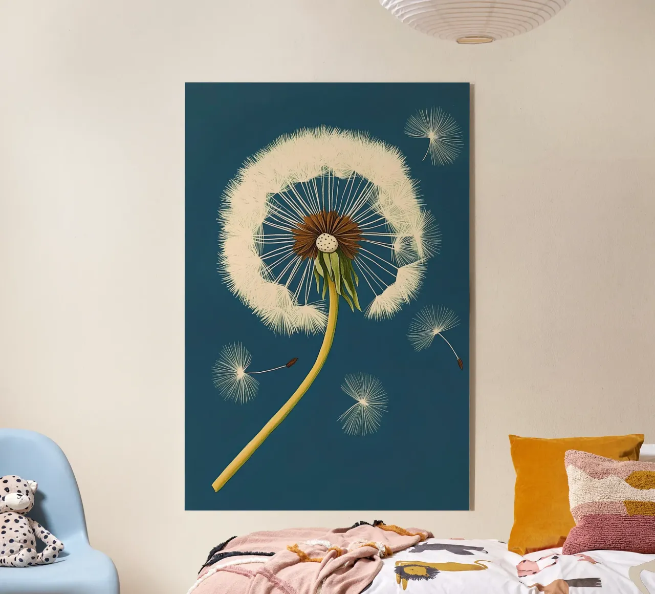 Pusteblume plexiglass da Curious Canvas