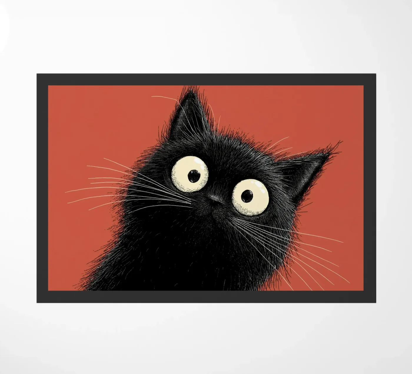 Kat doormat by Pictura