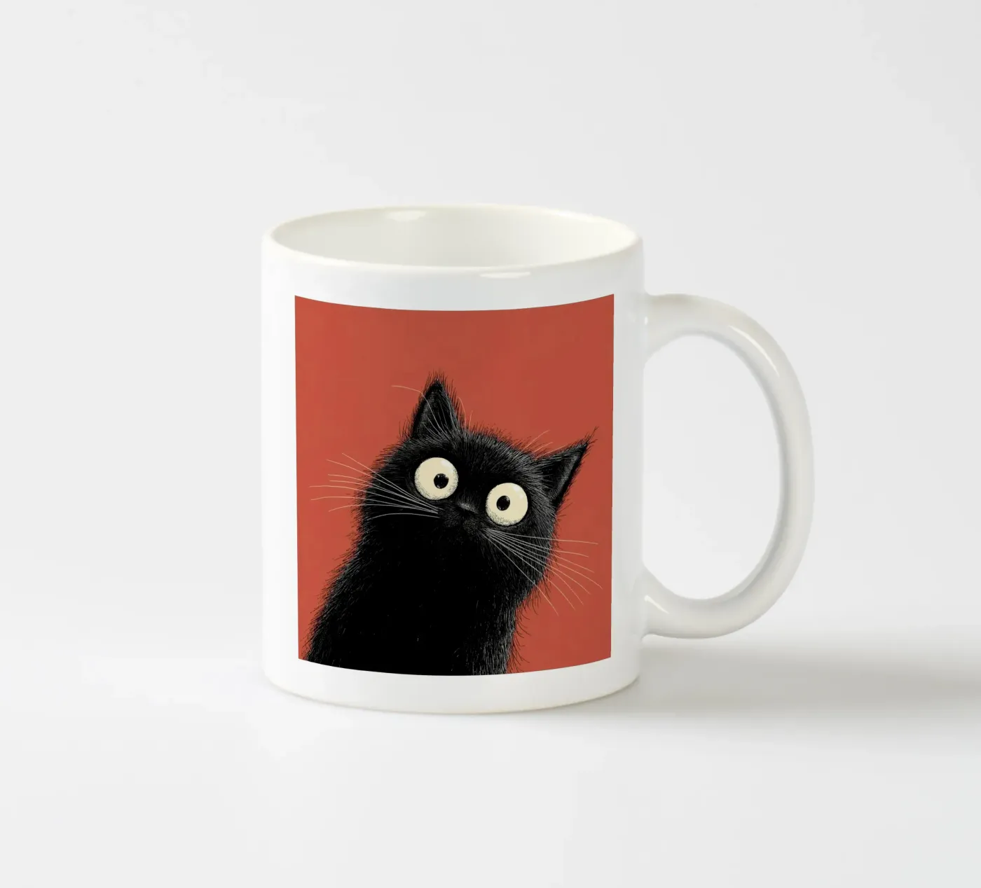 Kat ceramic mug by Pictura