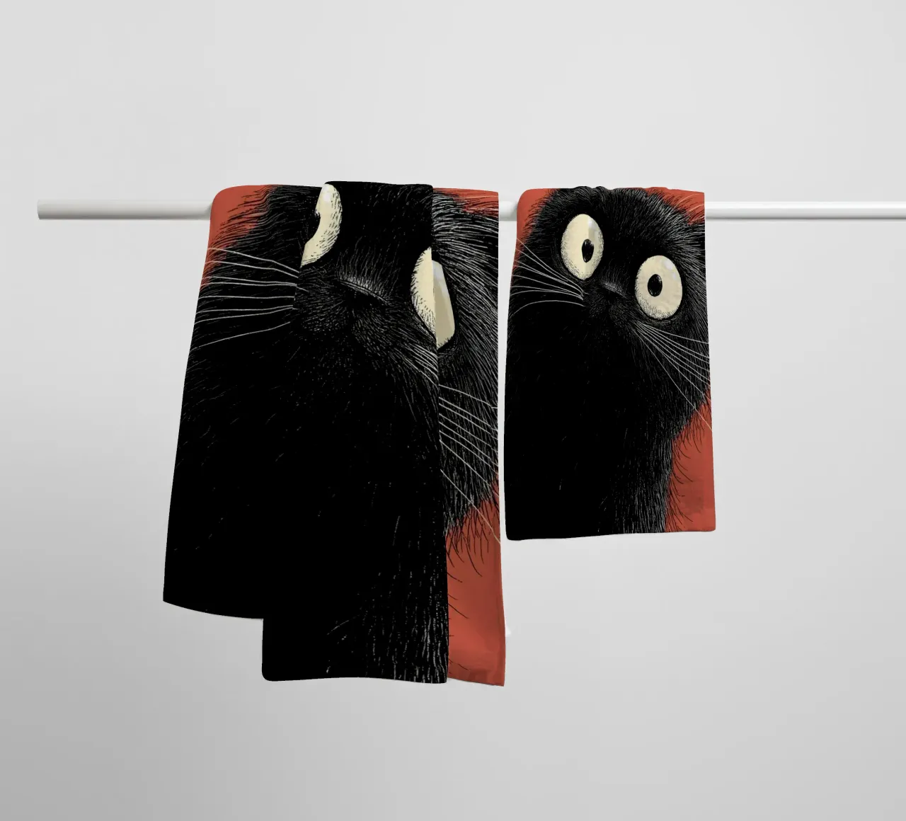 Kat asciugamano da bagno da Pictura