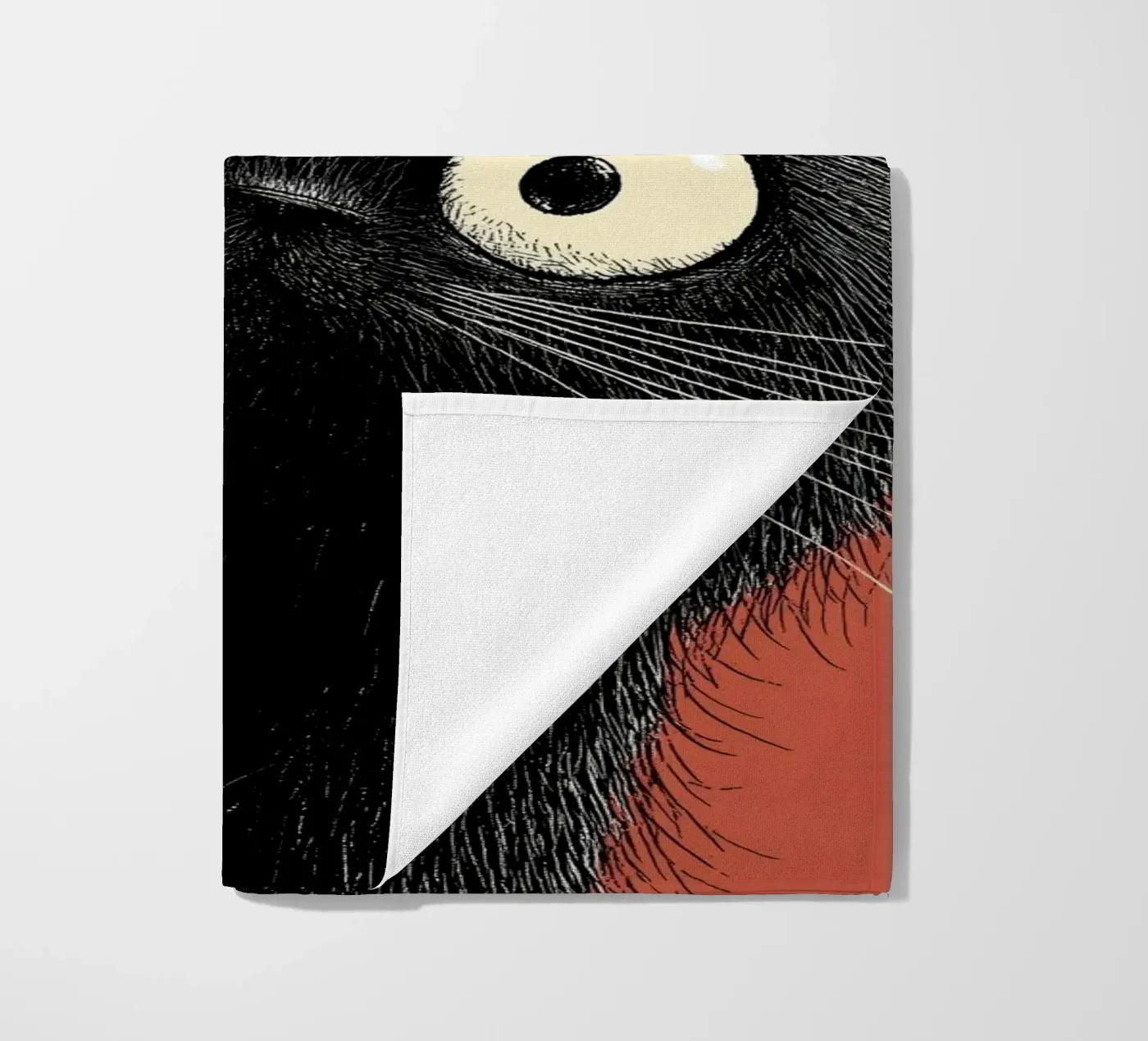 Kat beach towel by Pictura