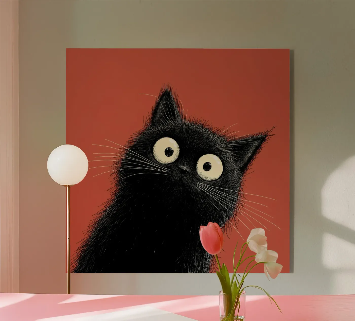 Kat plexiglas de Pictura