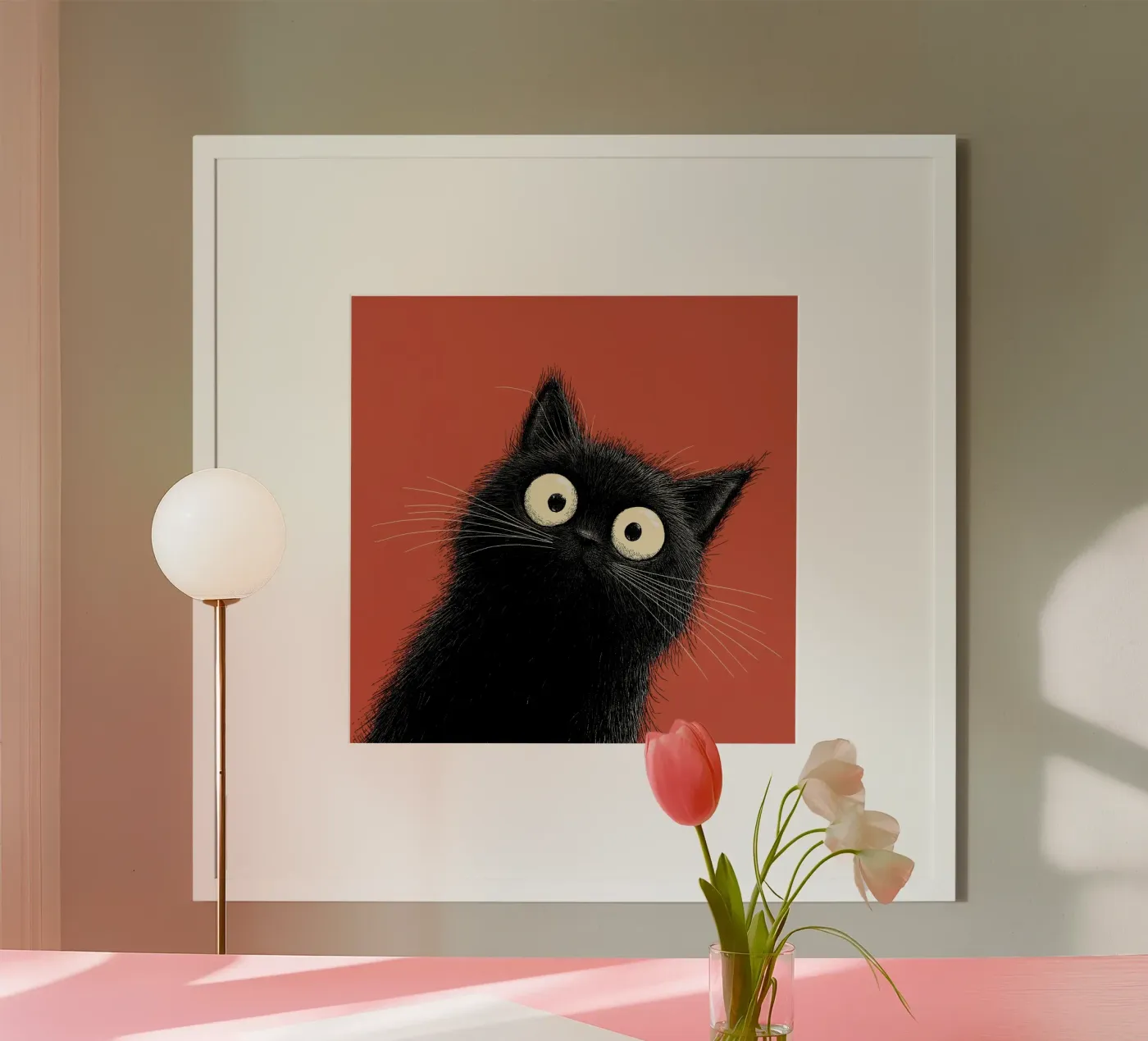 Kat poster van Pictura