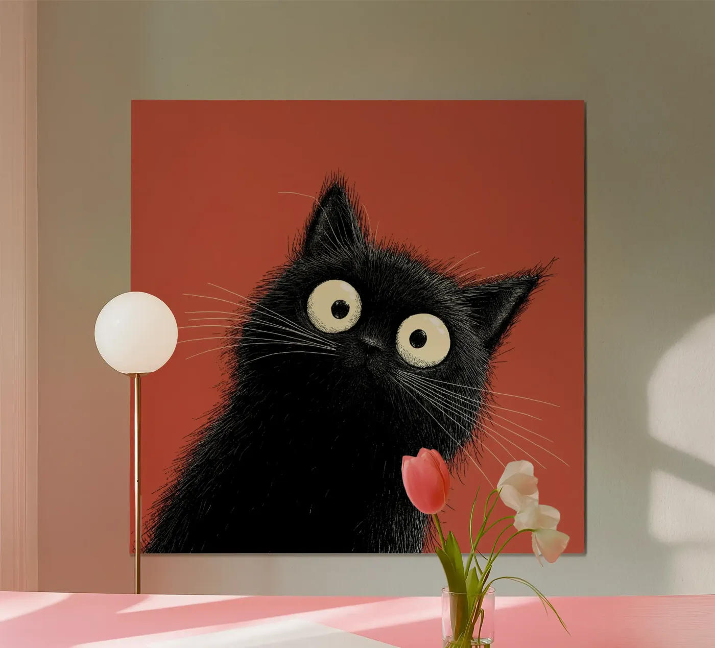 Kat poster van Pictura