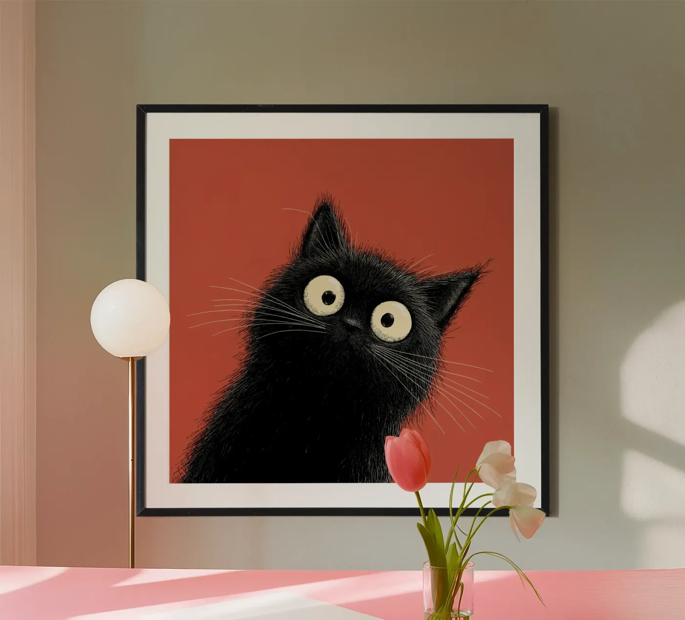 Kat poster van Pictura