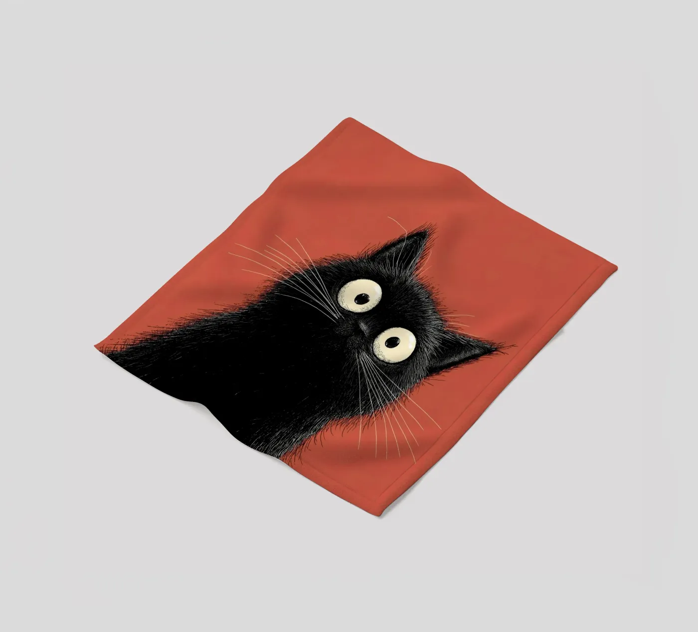 Kat fleecedeken van Pictura