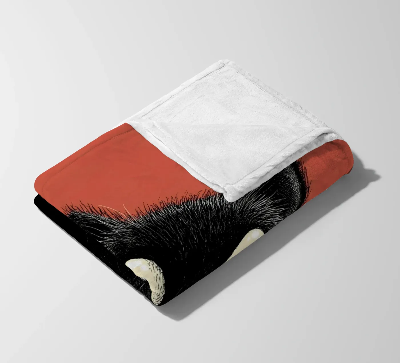 Kat fleecedeken van Pictura