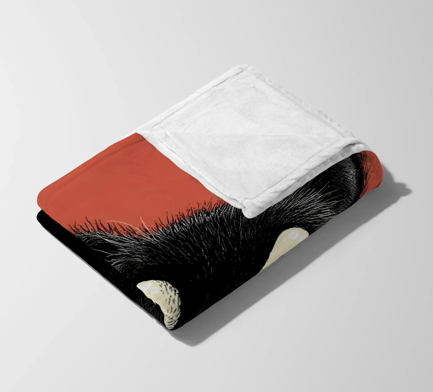 Kat fleecedeken van Pictura