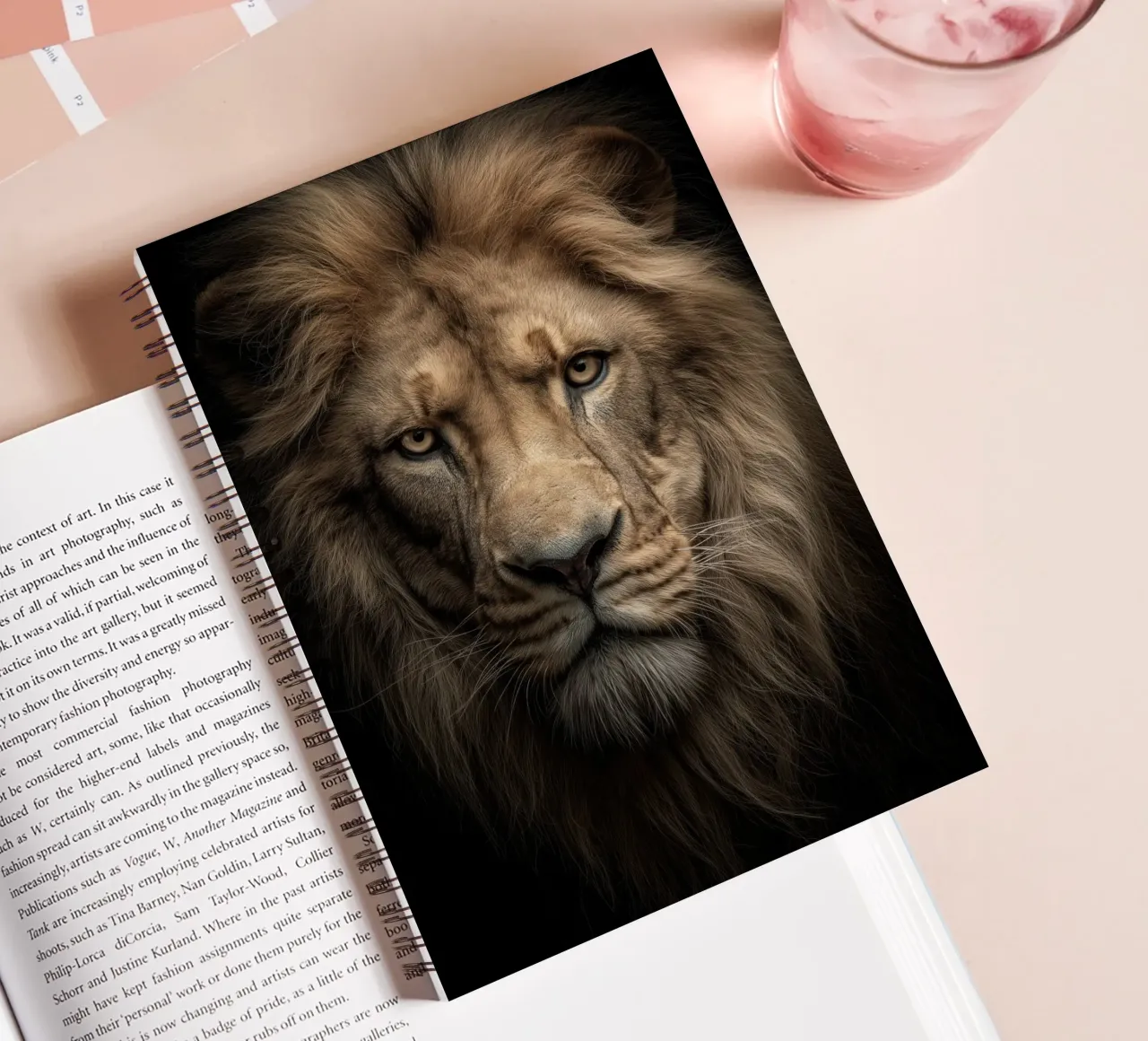 Leo spiral notebook by Pictura