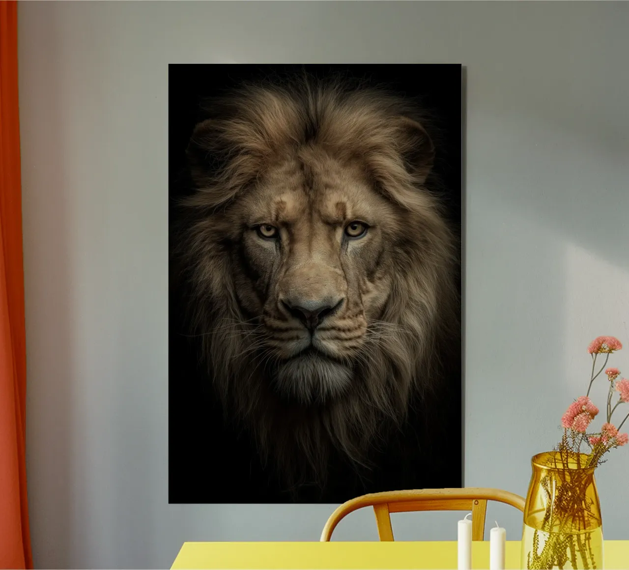 Leo alu-dibond by Pictura
