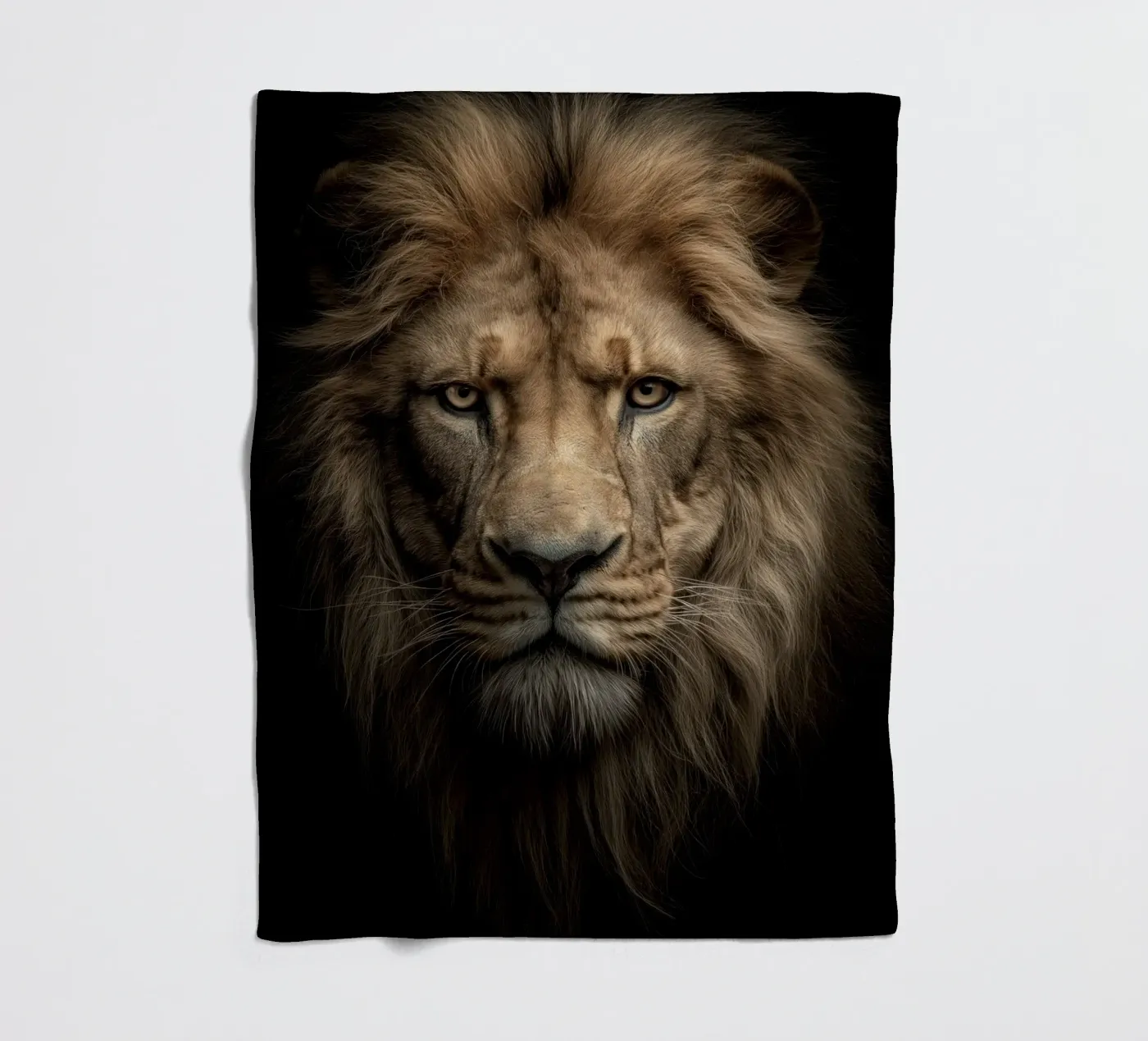 Leo coperta in pile da Pictura