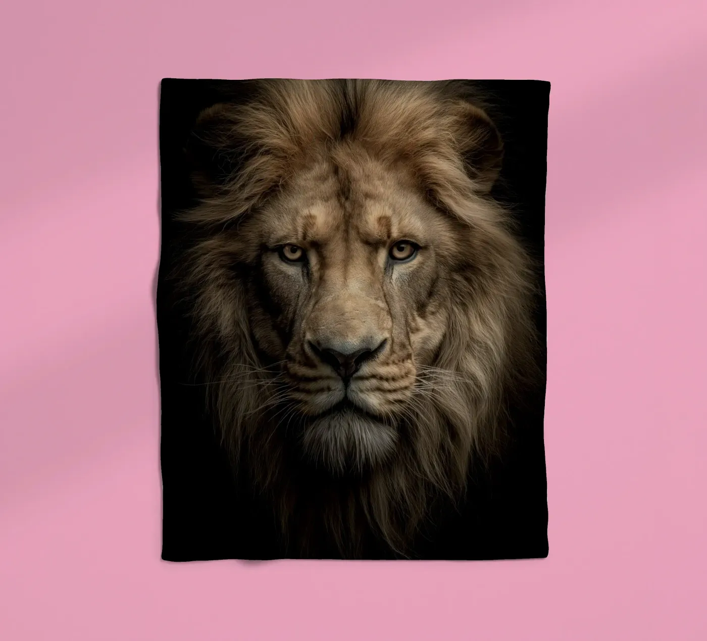 Leo coperta in pile da Pictura