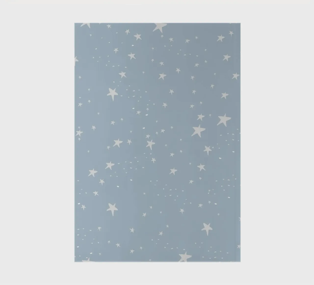star shapes seamless pattern blue background notebook by gulsengunel