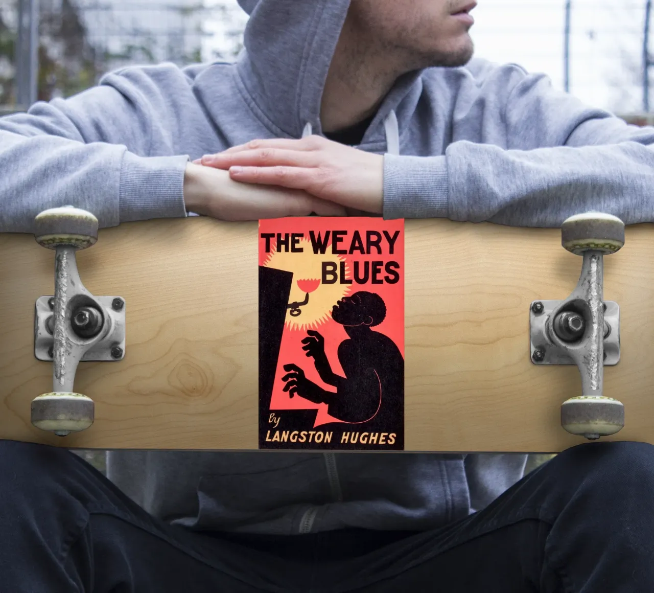 The Weary Blues – Poster Art Inspired by Langston Hughes (19 sticker by Classic Art Prints