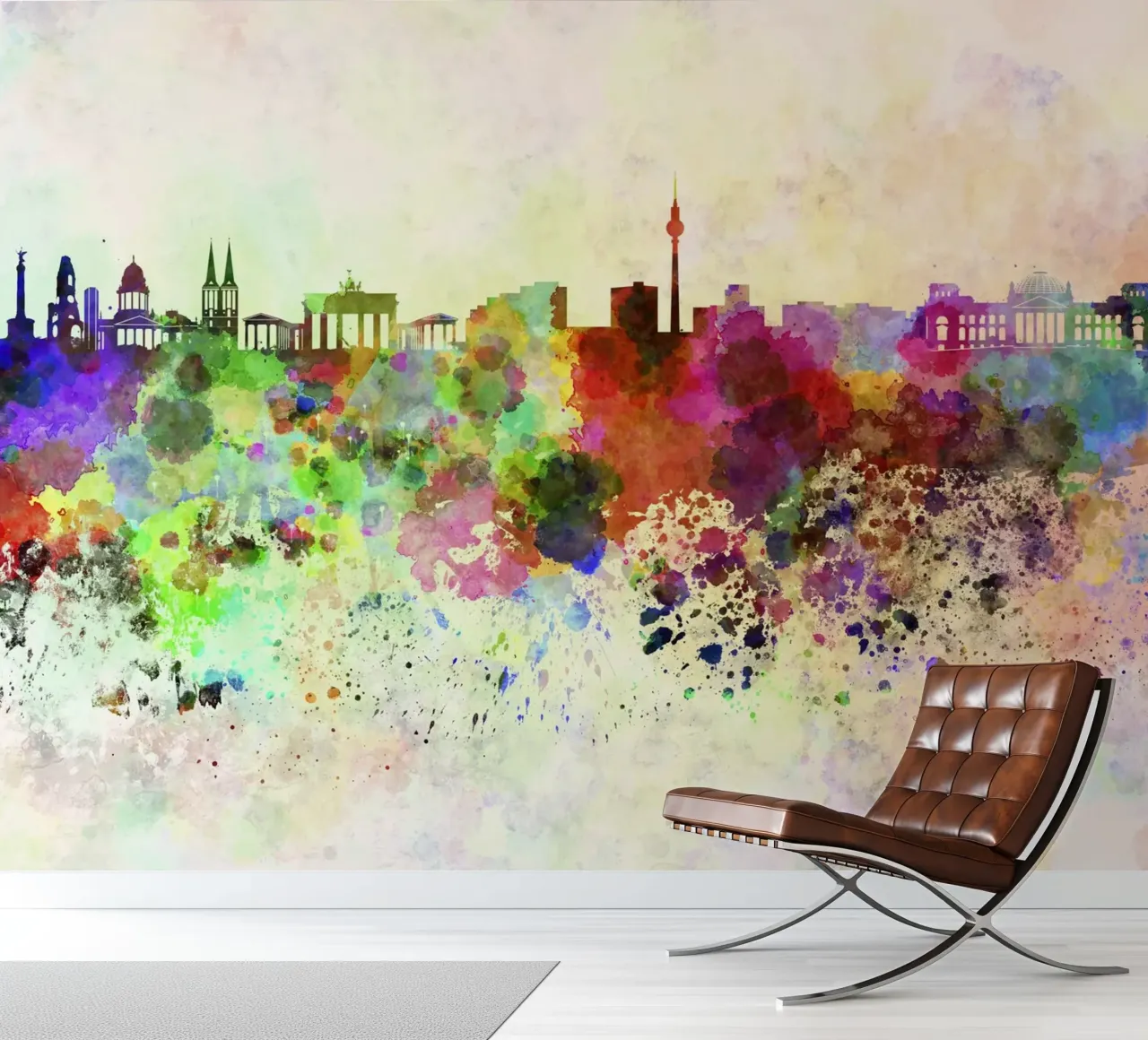 Berlin skyline photo wallpaper by 🎨 Point and Art