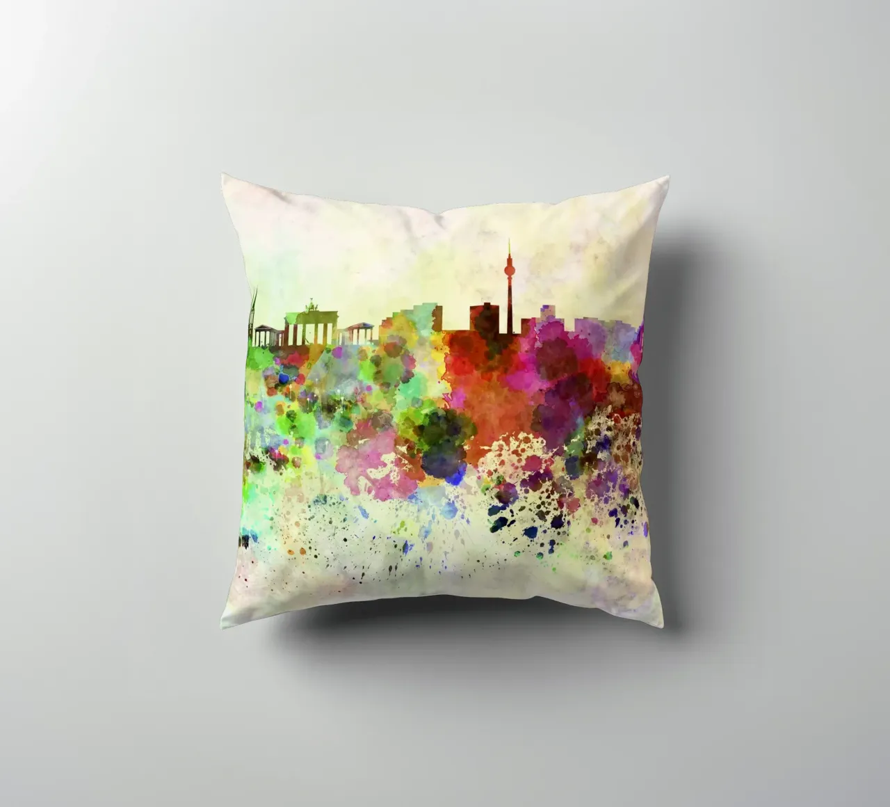 Lo skyline di Berlino cuscino da 🎨 Point and Art