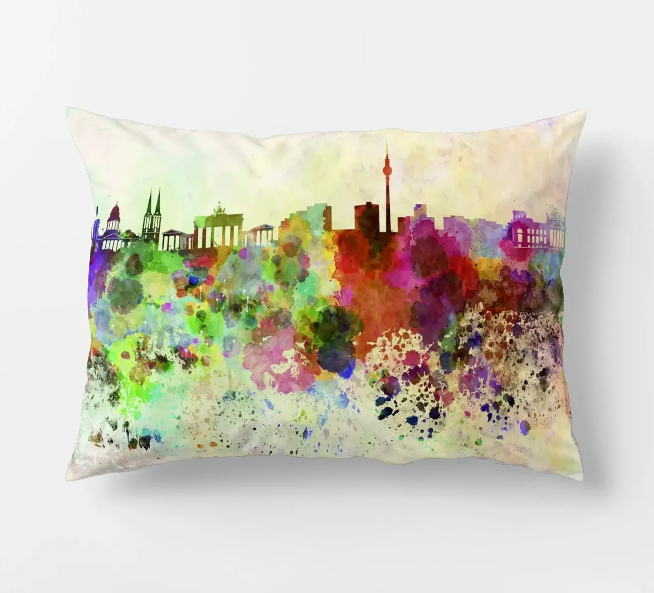 Lo skyline di Berlino cuscino da 🎨 Point and Art